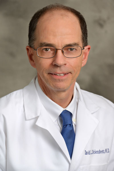 David L. Dickensheets, MD, retired physician, Infectious Disease Services of Georgia, North Atlanta