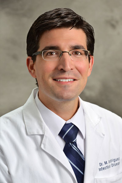 Manuel D. Rodriguez, DO, MPH, FACP, board-certified physician with Infectious Disease Services of Georgia, North Atlanta