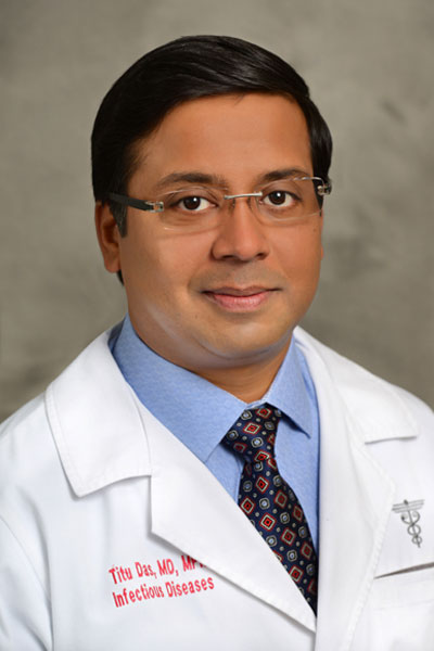 Titu D. Das, MD, board-certified physician with Infectious Disease Services of Georgia, North Atlanta